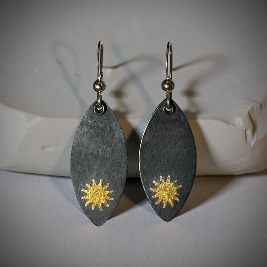 Keum Boo Sunburst Earrings