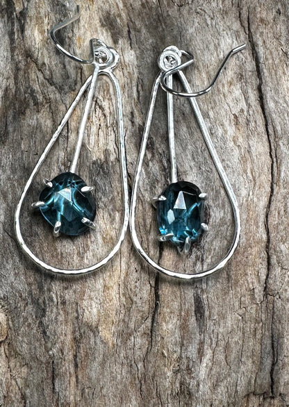 London Blue Topaz Dangles