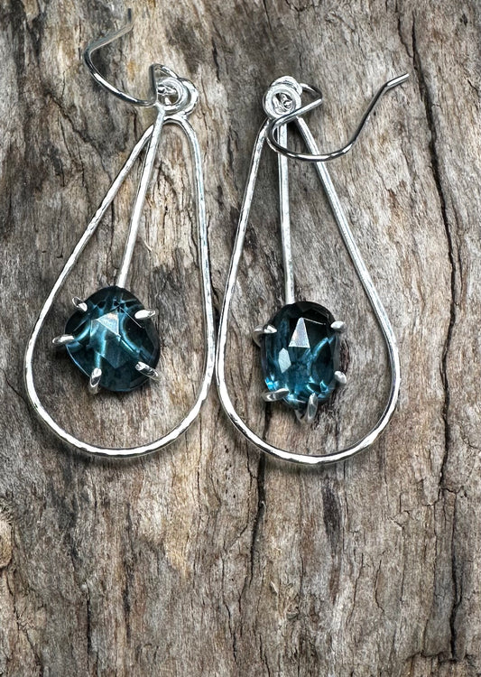 London Blue Topaz Dangles