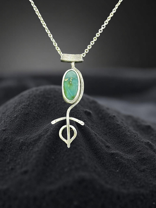 Sonoran Gold Turquoise talisman