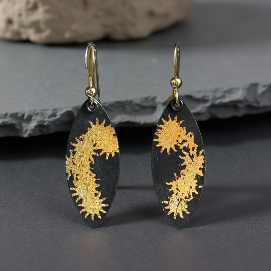 Starburst Keum Boo Dangle Earrings