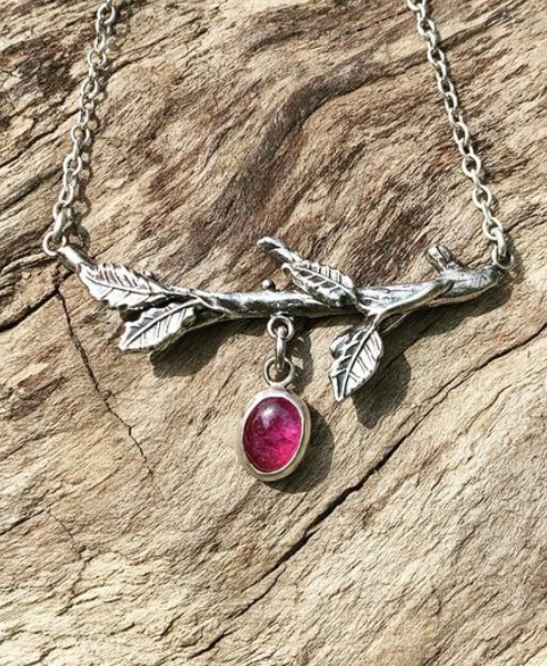 Ruby Branch Necklace