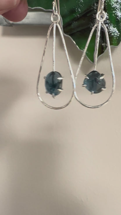 London Blue Topaz Dangles